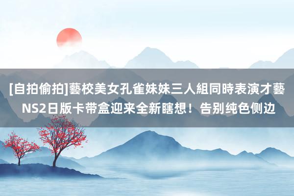 [自拍偷拍]藝校美女孔雀妹妹三人組同時表演才藝 NS2日版卡带盒迎来全新瞎想！告别纯色侧边