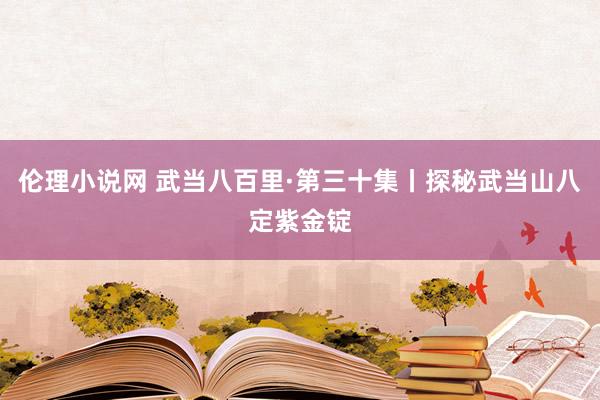 伦理小说网 武当八百里·第三十集丨探秘武当山八定紫金锭